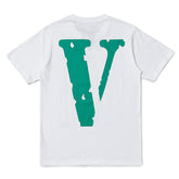 VLONE 19 Green V T-Shirt